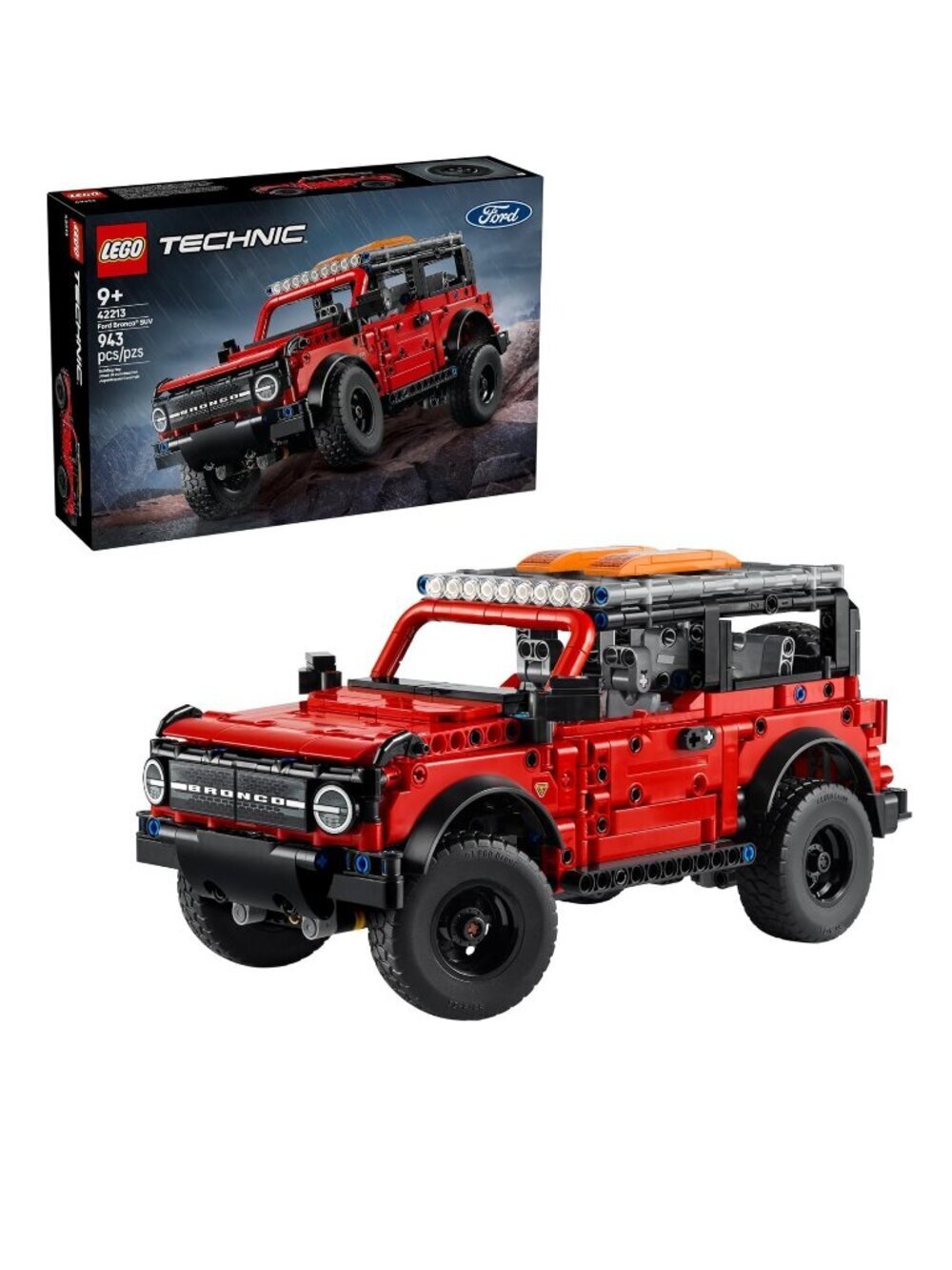 LEGO Technic Ford Bronco 42213 943 pieces